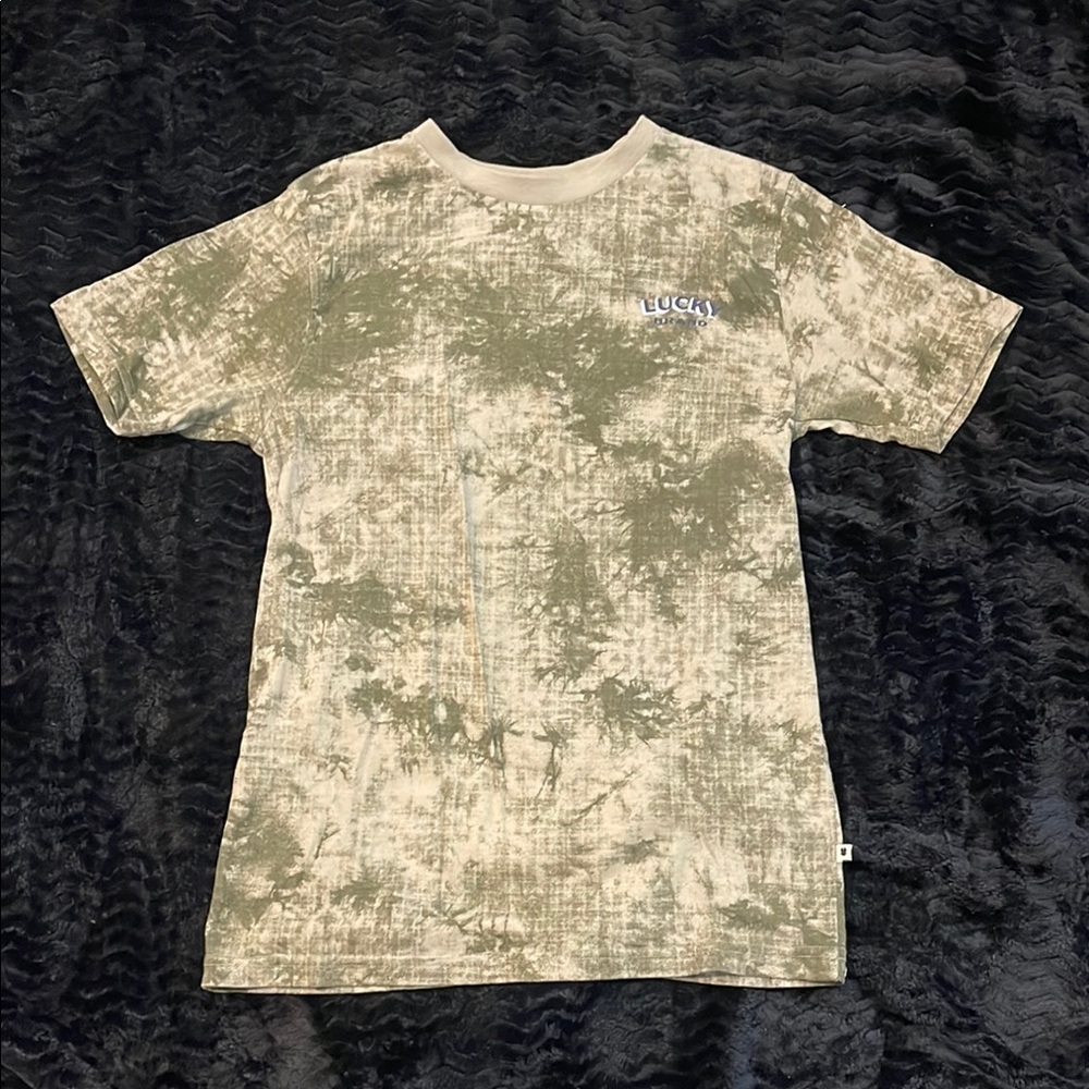 Lucky Brand Beige Cotton Blend Top Boys Large